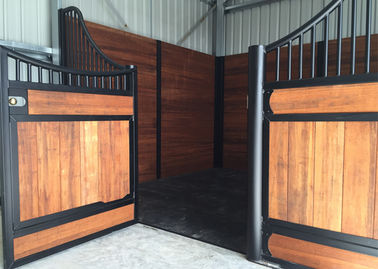 Modular kim loại Horse Stalls Với chốt và nội trú cho Pre xây dựng Horse Barns
