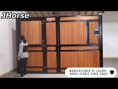Chuồng ngựa tạm thời bằng tre thép Q235 có cửa sổ cổng Chiều cao 2,2m