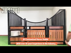 Barn Anthracite Dây portable cửa ngựa ổn định 10ft 12ft Với cửa hay