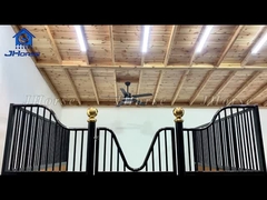 Thiết bị nông nghiệp ống thép công suất nặng Chuồng ngựa tùy chỉnh