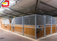 Movable 10x10 12x12 Big Horse Stall Panels với khung mạ kẽm nhúng nóng