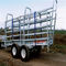 Gia súc tải mạ kẽm Úc / Gia súc di động Loading Ramp Dễ dàng cài đặt