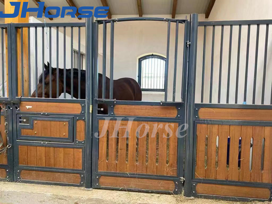 Tấm ván ngựa bằng kim loại bằng tre cứng 14ft với cửa xoay mạ kẽm