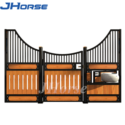 Cửa tre di động Mặt tiền quầy hàng Châu Âu 10 chân