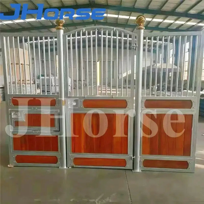 2.2m Ống khung tùy chỉnh Cửa xích đu Châu Âu Chuồng ngựa Q235