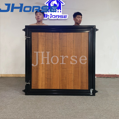 Cửa sổ chuồng ngựa bằng tre tùy chỉnh hạng nặng với ách