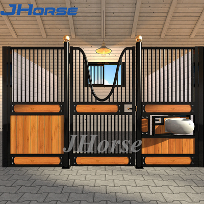 Mặt trận ngựa thép mạ kẽm Ngựa tạm ổn định để cạnh tranh