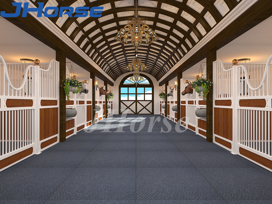 Ổn định ngựa Priefert Mặt trận Chuồng ngựa Cưỡi ngựa cho ngựa