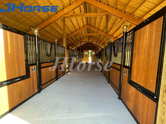 Bụi phủ chất rắn 12 chân ngựa Stall Fronts Trọng lượng nặng