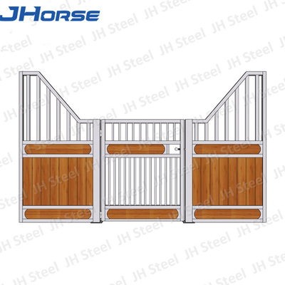 Luxury Prefab Tre Gỗ ngựa ổn định Bảng điều khiển phía trước