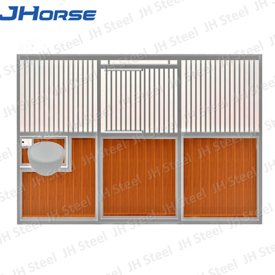 Hot Dip mạ kẽm châu Âu ngựa quầy hàng, xách tay Horse Box quầy hàng kích thước lớn