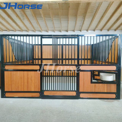 12x12 Mesh ngựa Stall Mặt trước hiện đại di động ngoài trời di động tạm thời