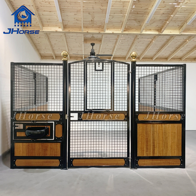 Luxury Customized Thép Frame Cây tre Bánh ngựa Bàn ghế ngựa Hỗn hợp hộp