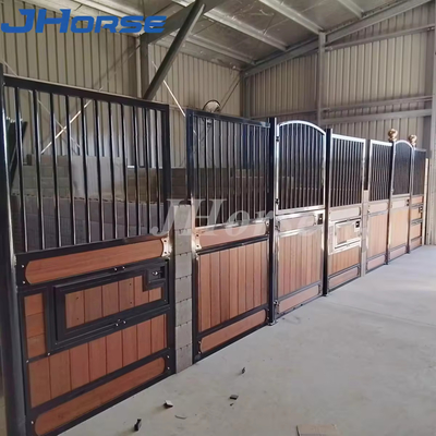 An toàn Dễ dàng cài đặt miễn phí đứng ngựa Stall Panel Rừng gỗ Interlock Box ổn định