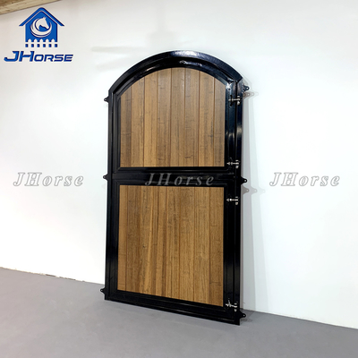 Châu Âu giá rẻ và bền bán buôn tùy chỉnh gỗ ngựa ổn định mặt trước cửa chuồng