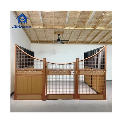 Custom bamboo horse ổn định với swing/sliding door weatherproof steel bamboo construction