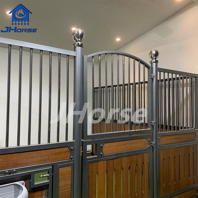 Các nhà ngựa châu Âu có thể tùy biến Cửa lắc / trượt thanh lịch Vật liệu gỗ thép có lớp phủ bột