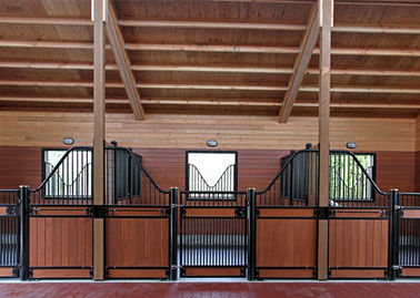Stable Horse châu Âu ổn định Thép được hàn 12 Khung thép Thép Khung Xây dựng