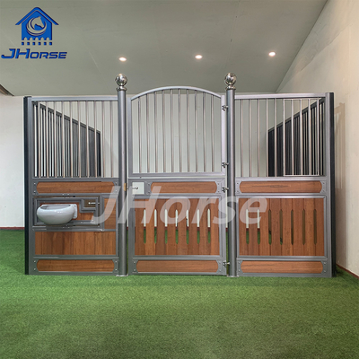 Cánh cửa lắc hoặc cửa trượt Ngựa ổn định với các phương pháp xử lý bề mặt phủ bột