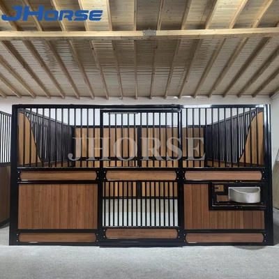 Đường trước ổn định với thép chống thời tiết và xây dựng gỗ