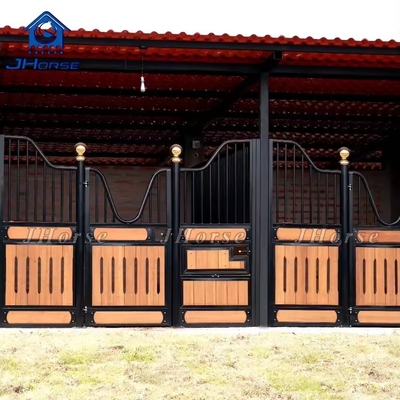 Thép tùy chỉnh và tre ngựa ổn định với cửa lắc hoặc cửa trượt