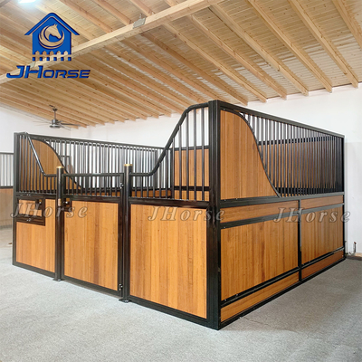 Cửa ổn định tùy chỉnh cho ngựa Công nghệ hàn dệt và gỗ thông