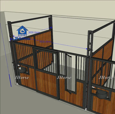 Tấm chuồng ngựa an toàn ngoài trời với thiết kế dễ lắp ráp và kích thước cửa tùy chỉnh