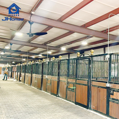 Mặt tiền chuồng ngựa Euro Horse, vật tư chuồng ngựa