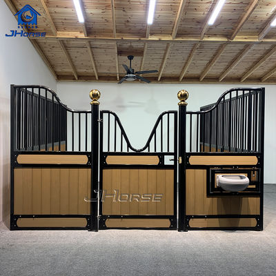 Tùy chỉnh ngựa Stall Dividers gỗ thông Side Back Panel Partition Division Wall